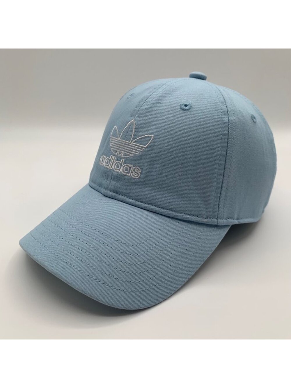 Adidas Womens Blue Relaxed Fit Strapback Adjustable Hat